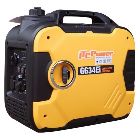 Generador Inverter Gasolina 3400W GG34EI – Silencioso, compacto y efic